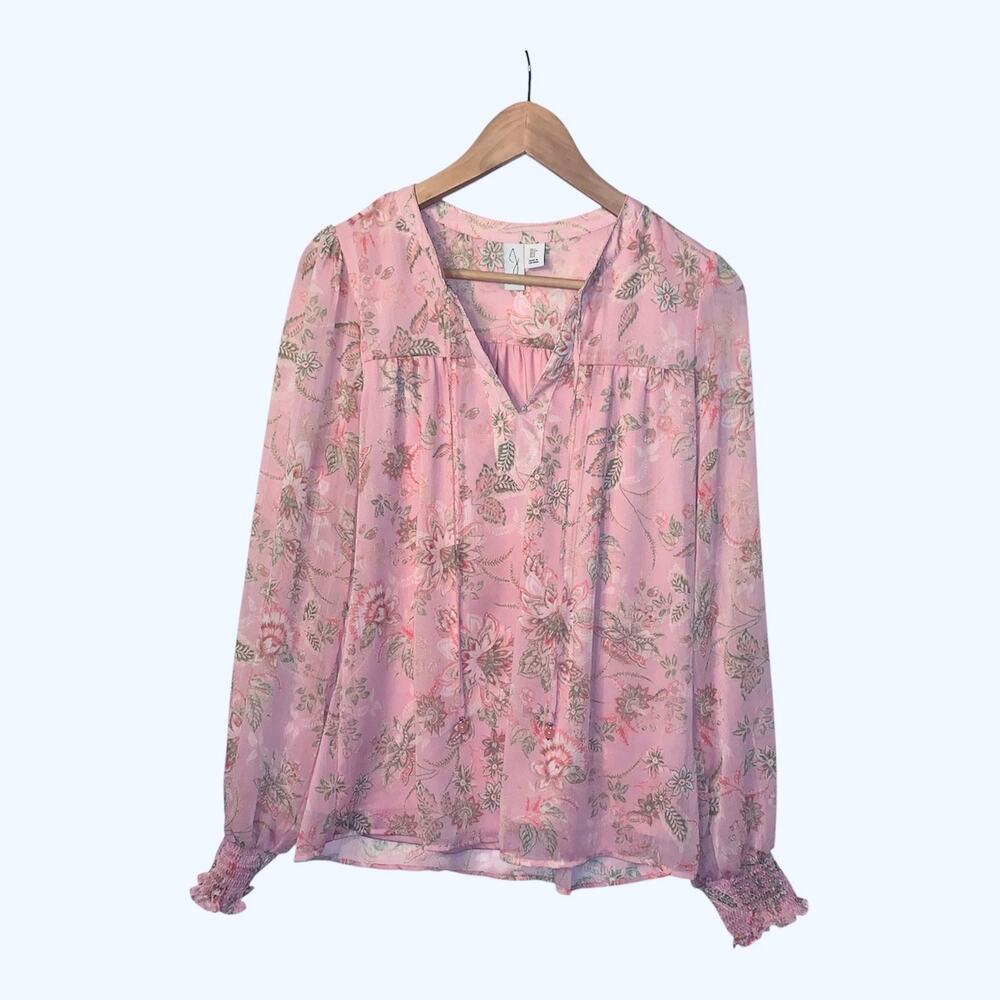 Joie pink  blouse size small